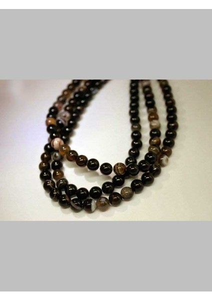 Akik Taşı Dizi 8mm (3605) fiyatları