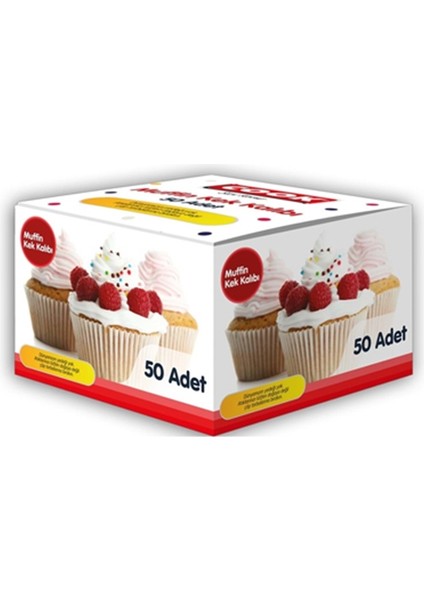 Muffin Kek Kalıbı 50 Adet