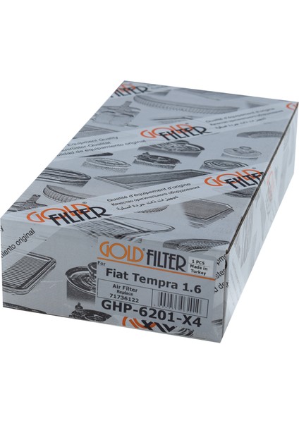 Fıat Tipo (160) | 1987 > 1996 1.9 D (Aw) Hava Filtresi