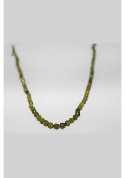 Peridot (Zebercet) Taşı Faset Kesim Dizi 4mm