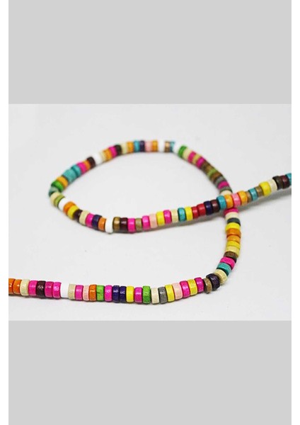 Ahşap Dizi Rondela Karışık Renkler fiyatları