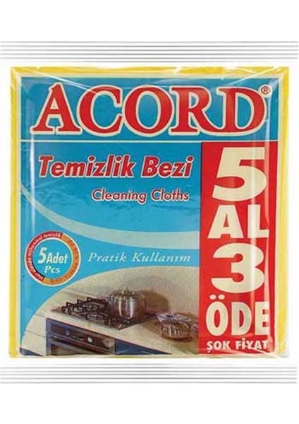 Temizlik Bezi 5 Li