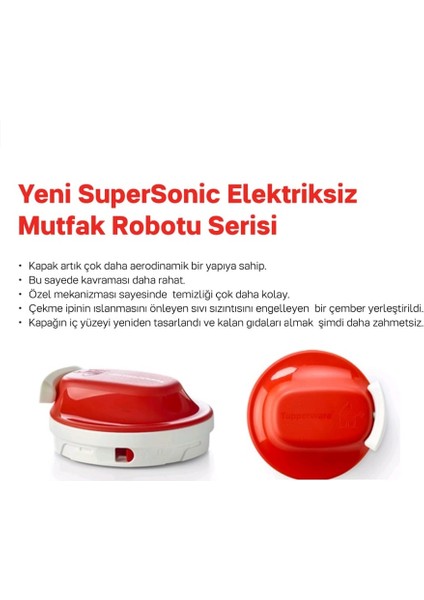 Supersonic Manuel Mutfak Robotu Mini Süper Şef Hsgl