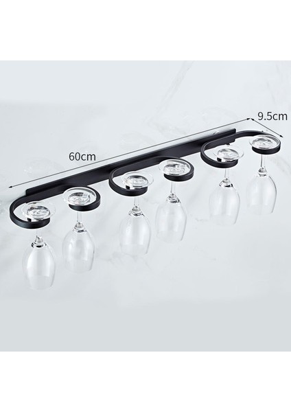 Demir Şarap Bardakları Tutucu Depolama Standı Aksesuarları Mutfak Için Punch-Bedava 6 Kupa fırsatları