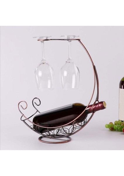 Metal İçecek Şişesi Standı - Kahverengi (Yurt Dışından) modelleri