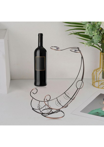 Metal İçecek Şişesi Standı - Kahverengi (Yurt Dışından) fırsatları