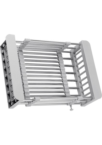 Meyve Sebzeler Için Ayarlanabilir Bulaşık Kurutma Raf Teleskopik Drenaj Sepetleri