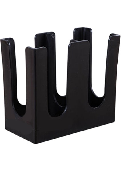 Plastik Tek Kullanımlık Kahve Fincanı Tutucu Kupası ve Lıd Organizatör Restoran 2 Bölmesi Için