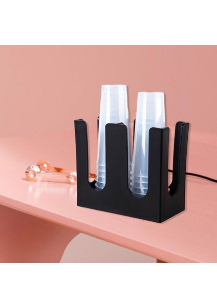 Plastik Tek Kullanımlık Kahve Fincanı Tutucu Kupası ve Lıd Organizatör Restoran 2 Bölmesi Için fiyatları