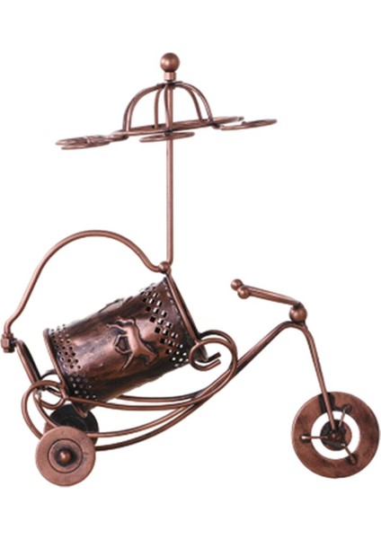 Yaratıcı Şarap Tutucu Sanatsal Masa Otu Tezgah Için Ekran Şarap Rafları