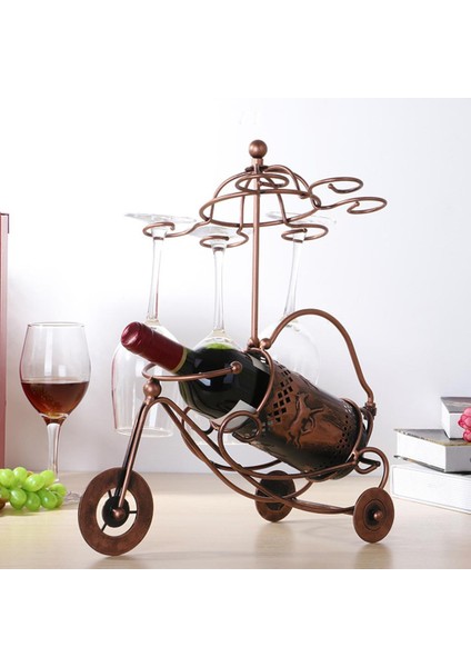 Yaratıcı Şarap Tutucu Sanatsal Masa Otu Tezgah Için Ekran Şarap Rafları fiyatları
