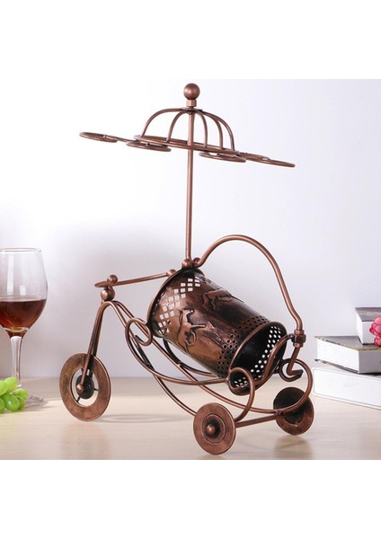 Yaratıcı Şarap Tutucu Sanatsal Masa Otu Tezgah Için Ekran Şarap Rafları indirimleri