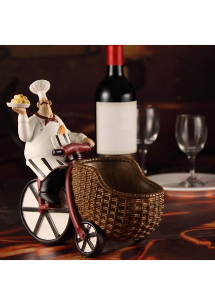 Şef Şarap Rafı Organizatör Dekoratif Şarap Tutucu Kabine Ev Yemek Odası Için modelleri