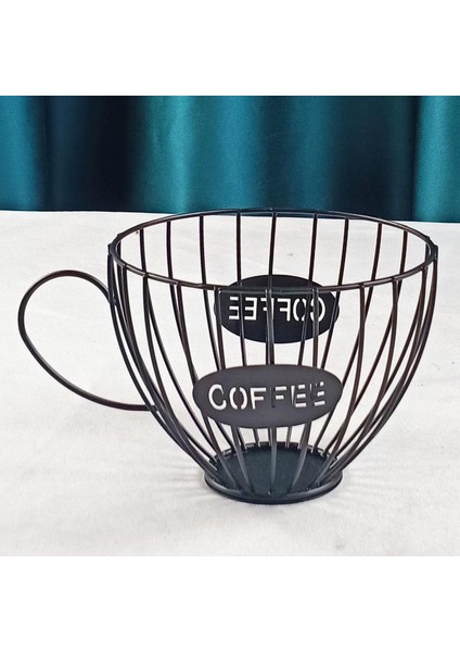 Kupası Kaleci Siyah Organizatör Kahve Kapsül Depolama Siyah modelleri