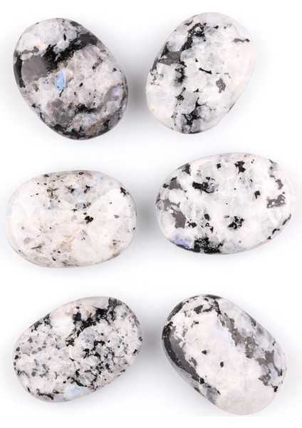 Ay Taşı Doğal Taş Oval Parça