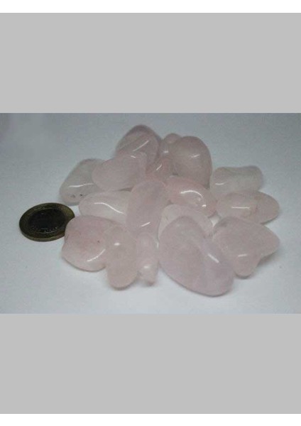 Pembe Kuvars Taşı 20-30 Gram ( Açık Pembe)
