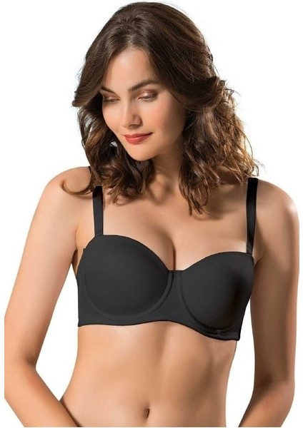 Kadın Ten Sylvia B-C Cup Desteksiz Dolgusuz Toparlayıcı Sütyen 9300