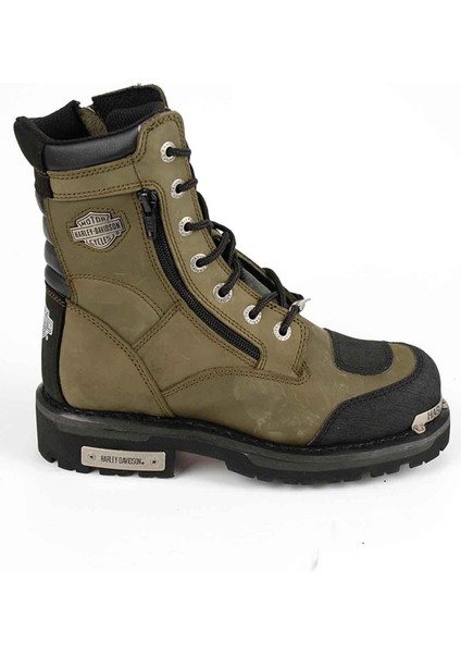 Olive Leather Kadın Bot & Bootie HD07770321 fiyatları