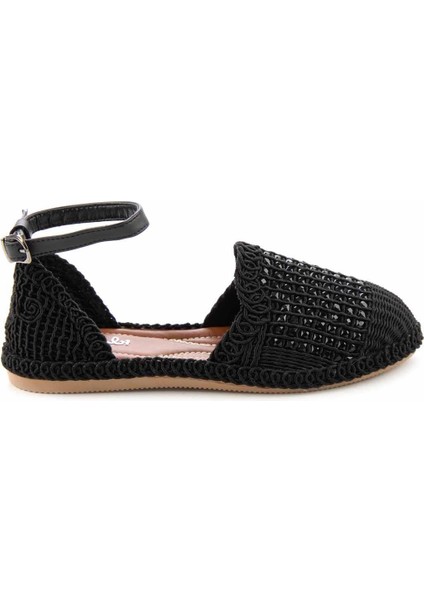 Siyah Örgü Kadın Espadril K018231707 fiyatları
