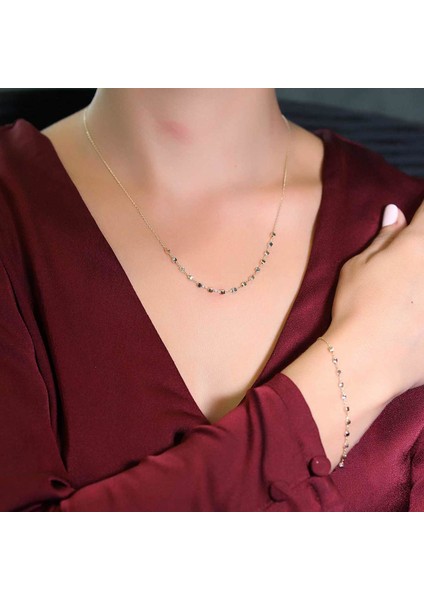 Mini Küplü Set Üç Sıralı 14 Ayar Altın 6.00 Gram