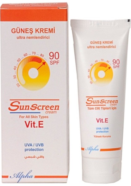 Güneş Kremi 90 Spf 75ML