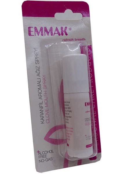 Ağız Spreyi Karanfil Aromalı Alkolsüz 15 ml modelleri