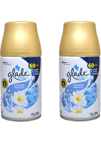 Yedek Sprey Oda Kokusu Temizliğin Ferahlığı 269 ml x 2 Adet