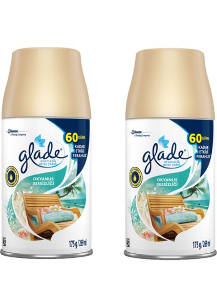 Yedek Sprey Oda Kokusu Okyanus Sessizliği 269 ml x 2 Adet