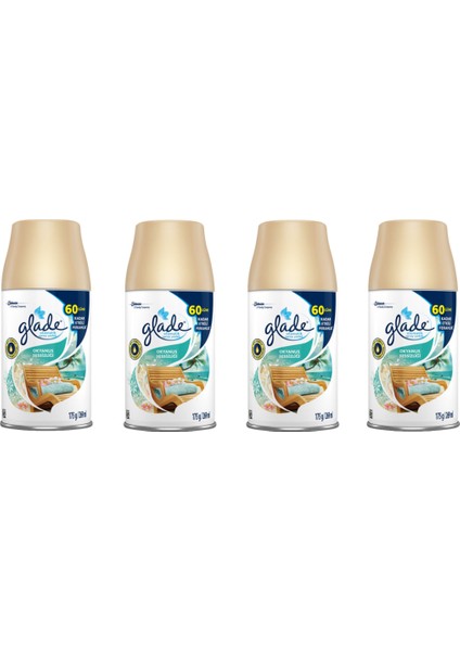Yedek Sprey Oda Kokusu Okyanus Sessizliği 269 ml x 4 Adet