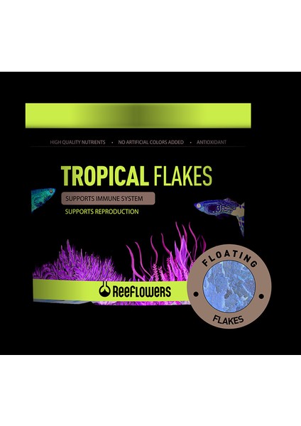 Reeflowers Akvaryum Ürünleri Avantaj Seti ( Tropical Flakes Yem + Aquaclear + Bacteria Feeder )