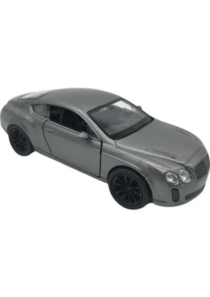 1:38 Metal Çek Bırak Araba Bentley Continental Supersports 43623D