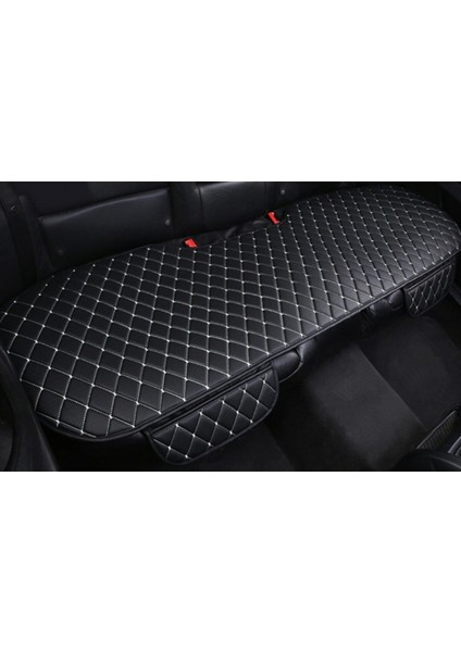 Renault Megane 3 2008-2015 Lüks Siyah Kumaş Minder Beyaz Nakışlı modelleri