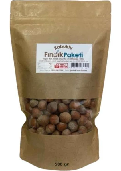 Fındık Paketi Kabuklu Giresun Fındığı 500 gr