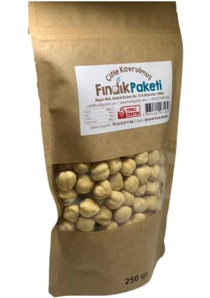 Fındık Paketi Çifte Kavrulmuş Iç Fındık 250 gr