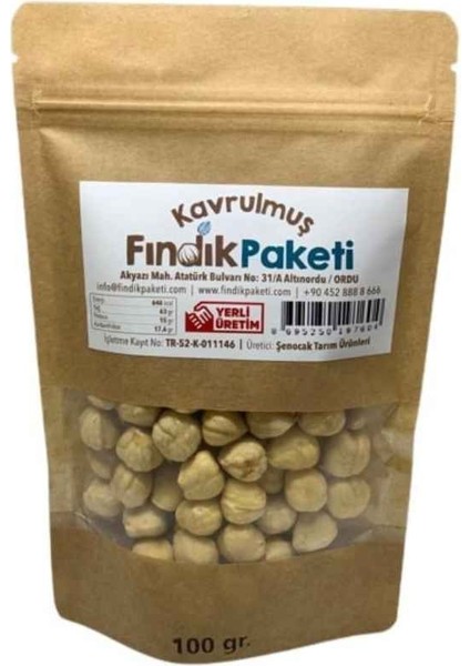 Kavrulmuş Iç Fındık 100 gr