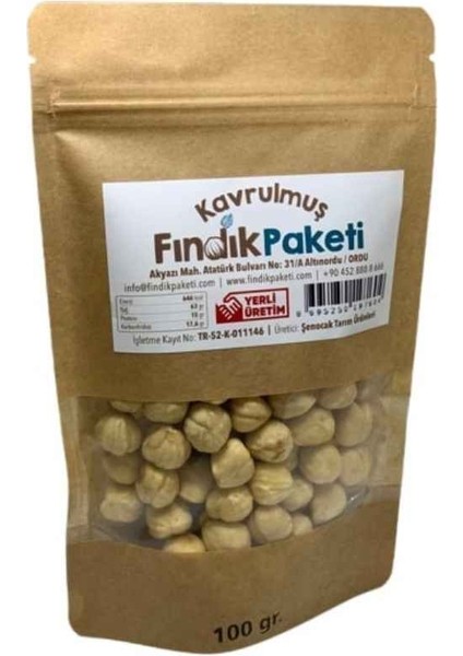 Kavrulmuş Iç Fındık 100 gr