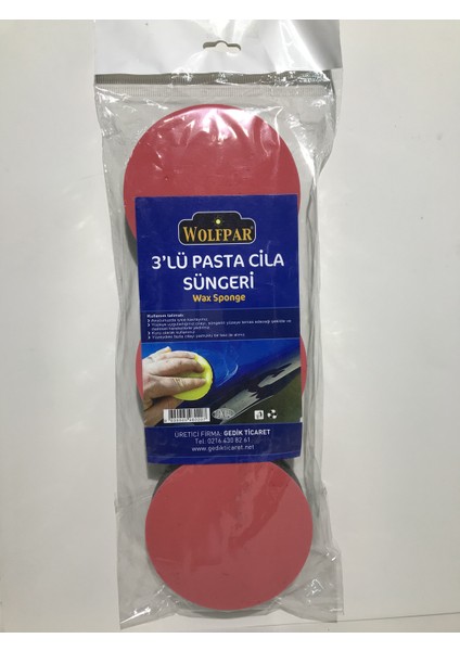 Pasta Cila Süngeri