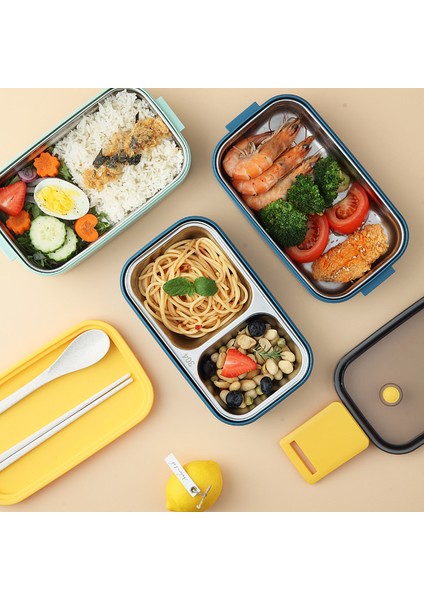 1 Katmanlı Mavi Paslanmaz Çelik Sevimli Öğle Yemeği Kutusu Çocuklar Için Gıda Konteyner Saklama Kutuları Buğday Saman Malzemesi Sızdırmaz Japon Tarzı Bento Kutusu(Yurt Dışından) fiyatları