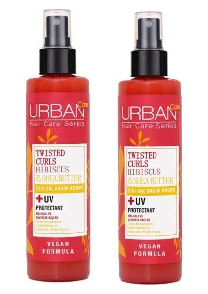 Twisted Curs Hibiscus Sıvı Saç Kremi 200 ml X2 Adet
