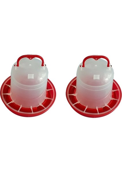 Tavuk Civciv Yemliği 1,5 kg Tekli + Tavuk Civciv Suluğu 1,5 Lt Otomatik Asılabilir Tekli
