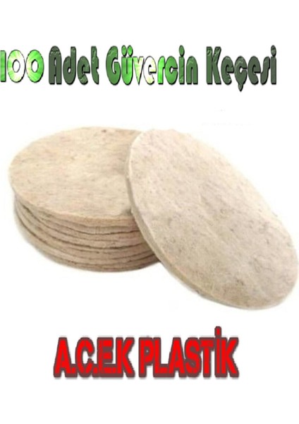 Güvercin Yuvalık Folluk Keçesi 100'lü