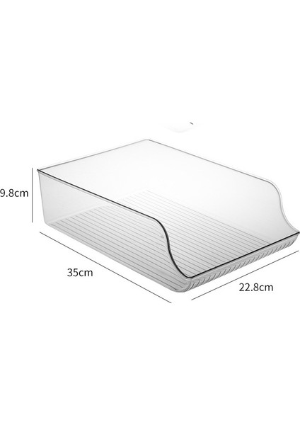 1 Adet Buzdolabı Organizatör Bineleri Dispenser Tutucu Buzdolabı Dondurucu Dondurucu Mutfak Dolabı Temizle Plastik Gıda Kiler Kilit Saklama Kutusu Raf | Raflar Ve Tutucular (Yurt Dışından) fırsatları