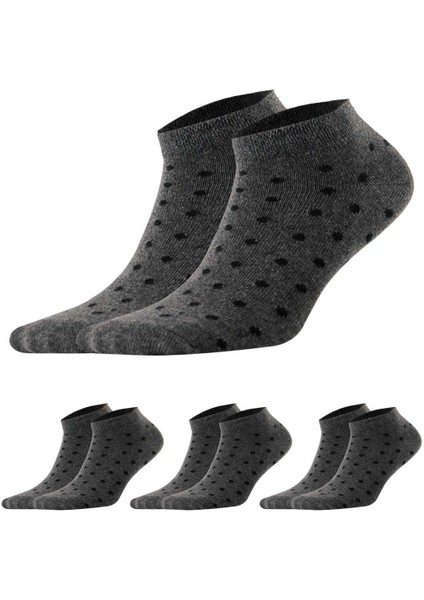 Socksmax Kadın Pamuklu 3 Çift Patik Çorap - 2312