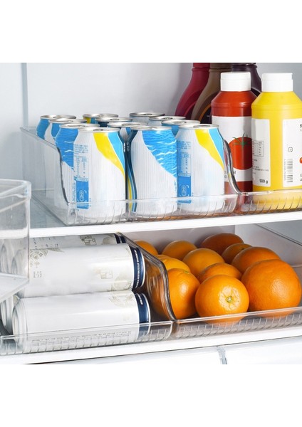 2 Adet Buzdolabı Organizatör Bineler Dispenser Tutucu Buzdolabı Dondurucu Mutfak Dolabı Temizle Plastik Gıda Kiler Kilit Saklama Kutusu Raf | Raflar Ve Tutucular (Yurt Dışından) modelleri