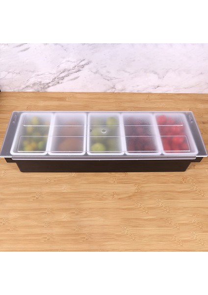 Mutfak Saklama Kutusu 5 Bölmeler Meyve Sebze Konteynerleri Gıda Taze Tutma Kutusu Buzdolabı Organizatör Sepeti | Şişeler, Kavanozlar Ve Kutular (Yurt Dışından) modelleri