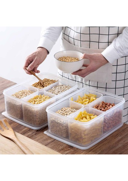 5 Adet / Takım Kutuları Gıda Saklama Kapları Kutusu Plastik Pirinç Tahıl Konteyner Buzdolabı Organizatör Kılıfı Meyve Et Balık Taze Taze | Şişeler, Kavanozlar Ve Kutular (Yurt Dışından) modelleri