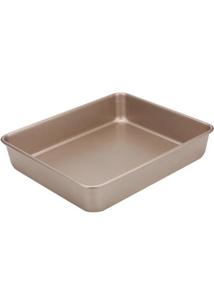 Homemiyn Yüksek Bakeware Yapışmaz Çerez Sac Pişirme Pan Metal Fırın Pişirme Tepsisi (21.9X16.8X4.5Cm) (Yurt Dışından)