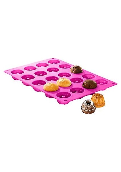 20 Izgara Silikon Kek Kalıp, Dıy Pişirme Kalıp Bakeware (Yurt Dışından)