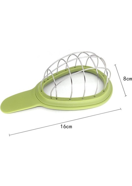 Plastik Kolu Avokado Zar Küp Paslanmaz Çelik Dilimleme Meyve Kavun Kesici Cuber Mutfak Aletleri Mutfak Aksesuarları | Manuel Dilimleyiciler (Yurt Dışından)