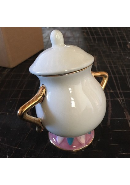 Güzellik Ve Canavar Çay Seti Çaydanlık Bardak Set Şeker Kase Pot Seramik Karikatür Kahve Fincanı Seti Hakiki Noel Hediyesi | Şeker Kase | Seramik Şeker Pot Şeker Pot (Yurt Dışından) fırsatları